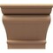 Ekena Millwork 12"W x 12"D x 12"H Wide Mayflower Rough Cedar Woodgrain TimberThane Corbel, Primed Tan CORUR12X12X12MAYRCPR - alternate 2